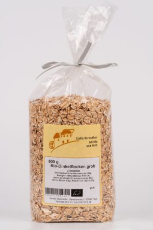 Bio-Dinkelflocken grob