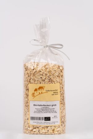 Bio-Haferflocken grob