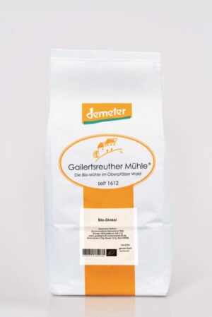 Bio-Dinkel ganze Körner, demeter