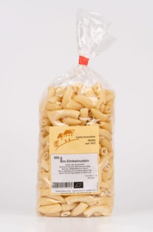 Bio-Dinkelnudeln ohne Ei, Rigatoni 500g