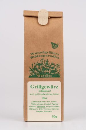 Bio-Grillgewürz mittelscharf, 50g