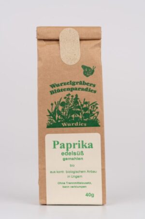 Bio-Paprika edelsüß gemahlen, 40g