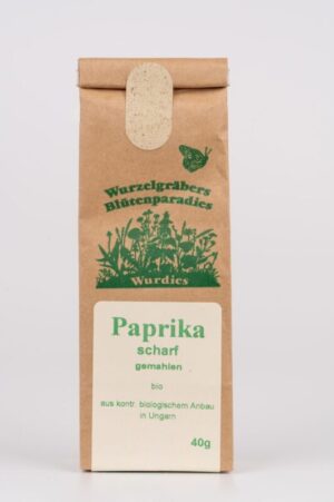 Bio-Paprika scharf gemahlen, 40g