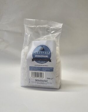 Steinsalz Grobkörnung, 500g