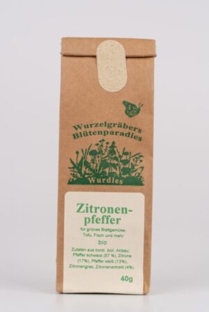 Bio-Zitronenpfeffer, 40g
