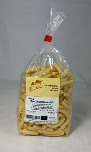 Bio-Dinkelnudeln mit Ei, Rigatoni 500g