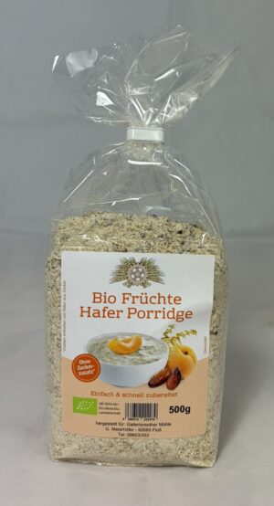 Bio Früchte Hafer Porridge 500g