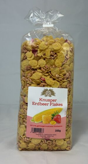 Knusper Erdbeer Flakes 350g