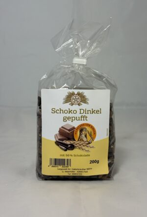 Schoko Dinkel gepufft 200g